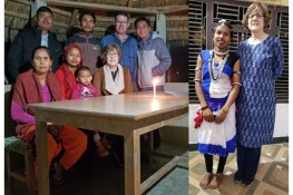 Group Picture, Pooja &amp; Friend